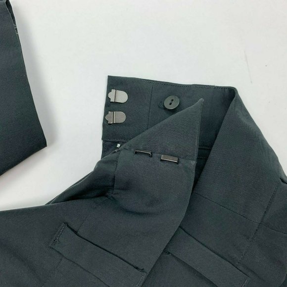 Eileen Fisher Solid Gray Tencel Pants Pockets - Picture 8 of 9